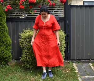 made: Carrey dress - LONG or SHORT