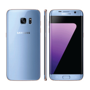 Computer wholesaling - including peripherals: Samsung Galaxy S7 Edge 32GB Unlocked Blue Mobile Smart Phone FREE SHIPPING