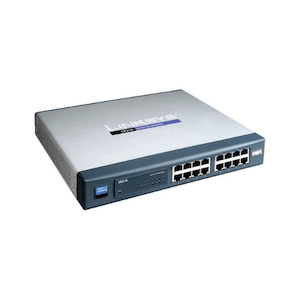 Linksys SR216 16-Port 10/100 Switch | 3mth Wty