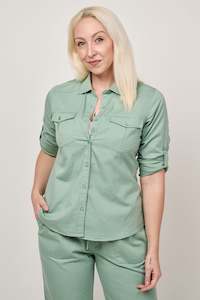 Utility shirt - Sage