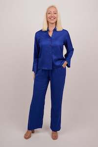 Clothing accessory: Bamboo Lux shirt - Cobalt