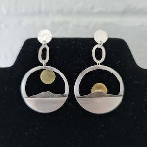 Rangitoto Island Earrings