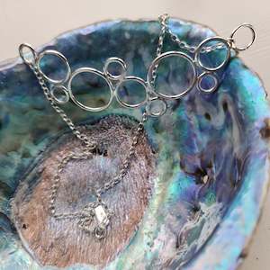 Sea Foam Necklace - Sterling Silver