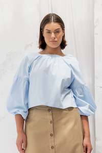 Mahina Top | Sky Blue