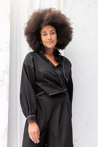 Clothing wholesaling: Boxy Shirt | Black