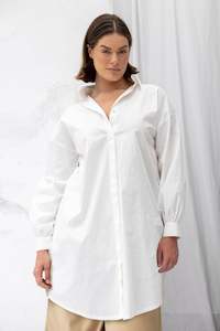 Clothing wholesaling: Found Shirt Dress | Chalk