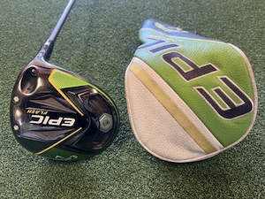 Hobby equipment and supply: 2019 Callaway Epic Flash 9° Driver With Headcover