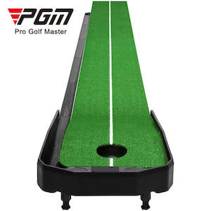 Hobby equipment and supply: PGM Putting Mat With Ball Return