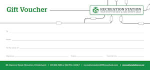 Recreation Station Gift Voucher