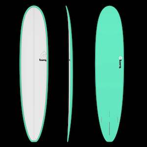 Hobby equipment and supply: *New* Torq TET 9'0 Longboard - Seagreen/Pinline