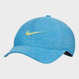 *New* Nike Mens Dri-Fit Structured Heathered Adjustable Blue Golf Cap