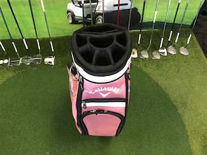 Hobby equipment and supply: Callaway Solaire 9-Way Ladies Cart Bag Condition- 8