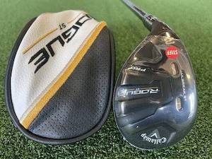 *New* 2022 Callaway Rogue ST Pro 20° Left Handed 3 Hybrid With Headcover