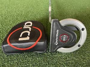 Hobby equipment and supply: 2014 TaylorMade Arc 1 34" Putter With Headcover