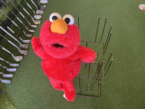 Hobby equipment and supply: Elmo Novelty Headcover *Excellent Condition*