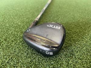 Hobby equipment and supply: Cleveland RTX-4 Black 50° Wedge