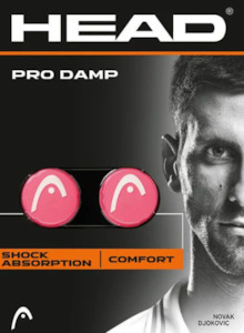 Hobby equipment and supply: *New* HEAD PRO 2 Pack Pink Dampener