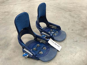 Burton Custom SI Small Snowboard Bindings with Step-In