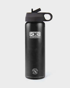 *New* Ocean and Earth Insulated Flip Lid Flask - Black