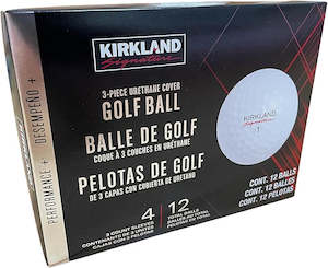 Hobby equipment and supply: KIRKLAND Signature 12 Pack Golf Balls