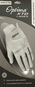 Hobby equipment and supply: *New* Ladies Optima XTD Glove for Right Handed Golfers