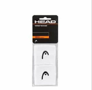 *New* HEAD WHITE 2.5" 2 PACK WRISTBAND