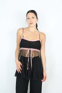 Second hand clothing: Victoria's Secret - Mesh Lace Cami