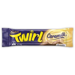 Cadbury Chocolate Bar Twirl Caramilk 39g