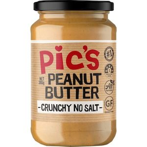 Pics Peanut Butter Crunchy No Salt 380g