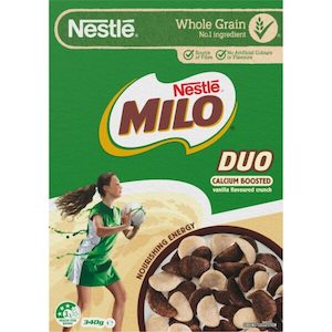 Nestle Cereal Milo Duo 340g