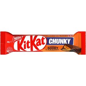 Nestle Chocolate Bar Kit Kat Chunky Caramel 48g