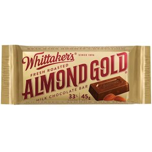 Whittakers Chocolate Bar Almond Slab 45g