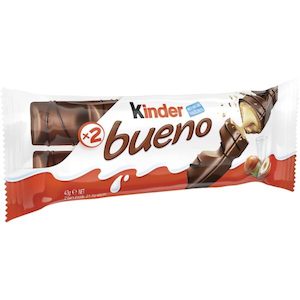 Kinder Chocolate Bar Bueno 43g