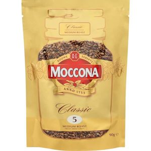 Moccona Classic Instant Freeze Dried Coffee Medium Roast Refill 90g