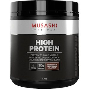 Musashi High Protein Protein Powder Chocolate 375g