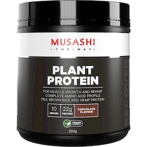 Musashi Plant Protein Shake Chocolate 320g