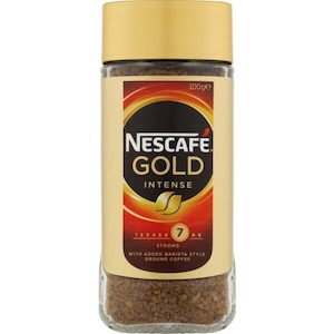 Nescafe Gold Instant Coffee Intense Jar 100g