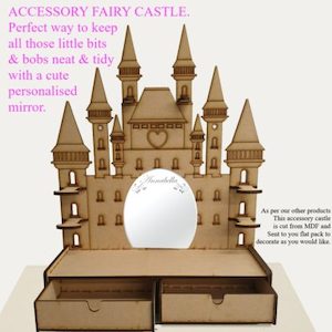 Girls Accessory Fairy Castle