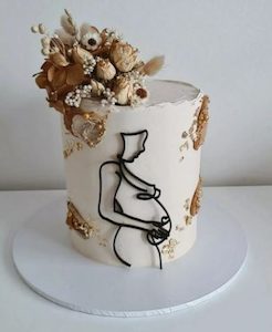 Custom order for Stacey Martin – Maternity Cake Charm