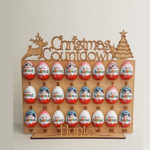 Advent Calendar – Kinder Surprise holder – Add a name