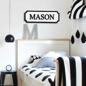 Street Name Wall Signs – Mdf