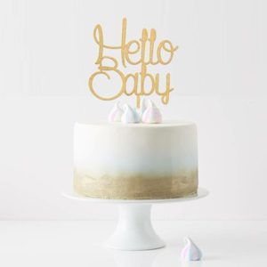 Hello Baby B … Baby shower …… Reveal cake