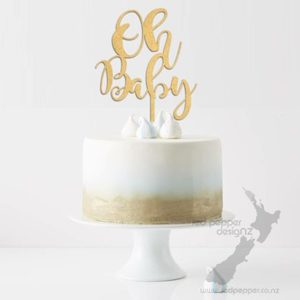 Oh Baby ……. Reveal Cake … Baby shower