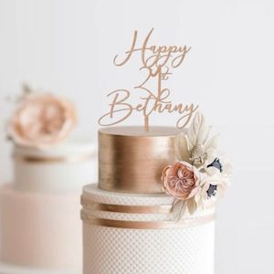 Happy Birthday Style 5 – Add a name & Age