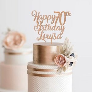 Happy Birthday Style 9 – Add a name & Age