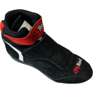 Leather Hide SFI approved race Boots with higher soles