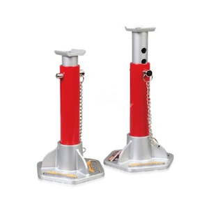 Axle Stands (pair) – 3 Tonne Steel with Aluminium Base Plates