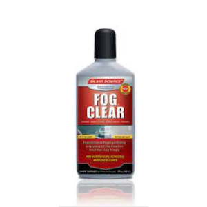 Professional motor racing: Glass Science Advanced Fog Clear 240ml