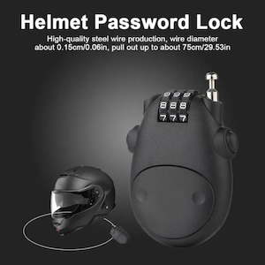 Helmet Wire Lock