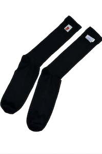 Race Socks BLACK Nomex SFI Approved MEDIUM Size